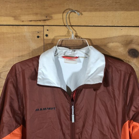 Mammut Windbreaker Jacket Coat Womens Size Medium Full Zip Softshell Collared - Picture 2 of 12